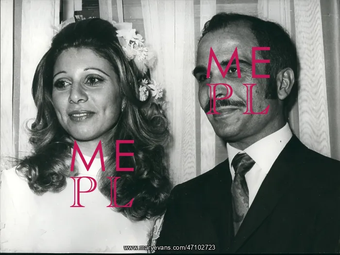 : King Hussein and Queen Alia of Jordan : King Hussein and Queen Alia of Jordan