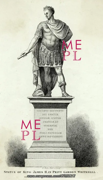 : King James II statue : King James II statue