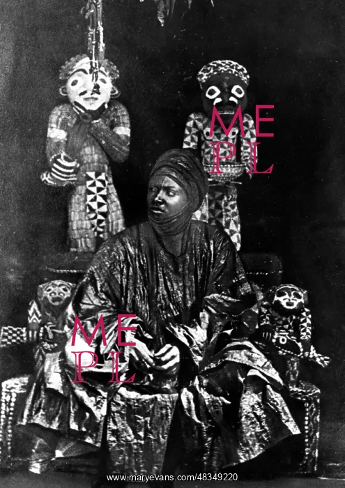 : King Joja of Bamum, 1902 : King Joja of Bamum, 1902