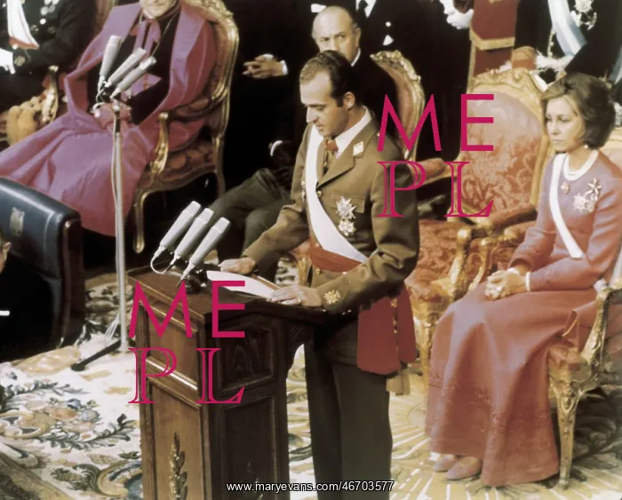 : King Juan Carlos I inauguration : King Juan Carlos I inauguration