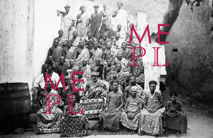 : King Kobina of Elmina, Ghana, 1890s : King Kobina of Elmina, Ghana, 1890s