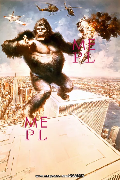 : King Kong. KING KONG POSTER ART WORK DE LAURENTIIS / PARAMOUNT PICTURES Picture : King Kong. KING KONG POSTER ART WORK DE LAURENTIIS / PARAMOUNT PICTURES Picture
