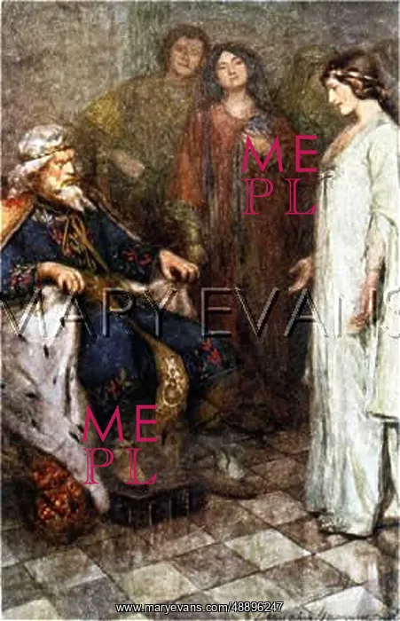: KING LEAR & CORDELIA : KING LEAR & CORDELIA