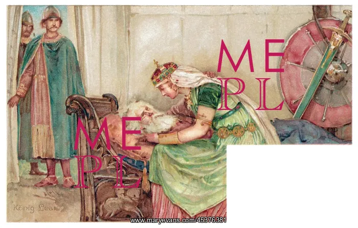 : King Lear and Cordelia in the tragedy King Lear : King Lear and Cordelia in the tragedy King Lear