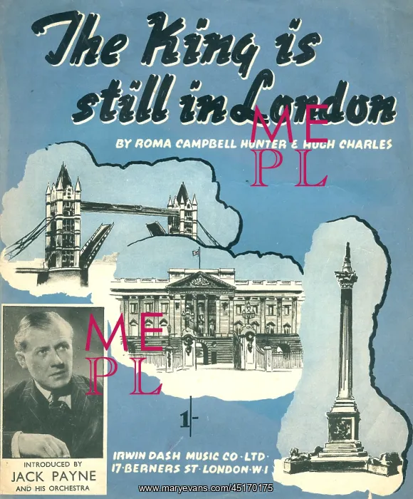 : The King Is Still In London : The King Is Still In London