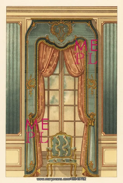 : King Louis XIV-style wall hanging : King Louis XIV-style wall hanging