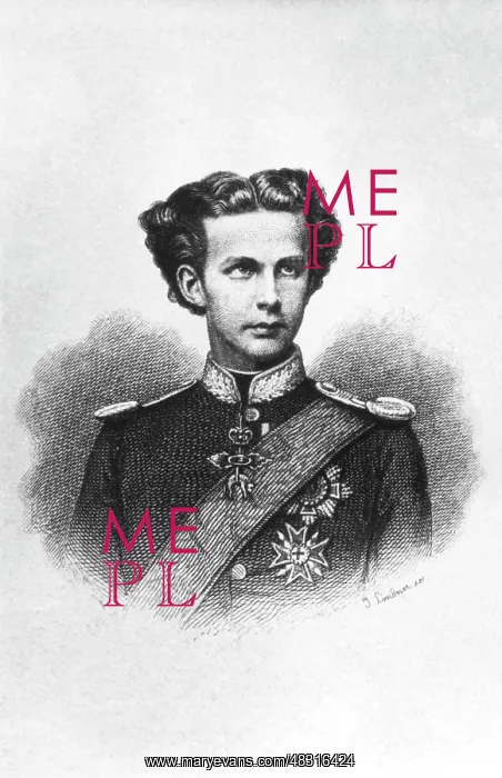 : King Ludwig II of Bavaria, 1867 : King Ludwig II of Bavaria, 1867