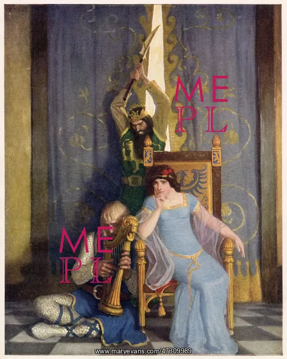 : King Mark Kills Tristram : King Mark Kills Tristram
