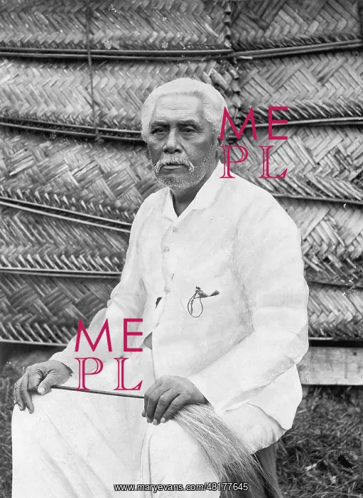 : King Mataafa of Samoa, 1912 : King Mataafa of Samoa, 1912
