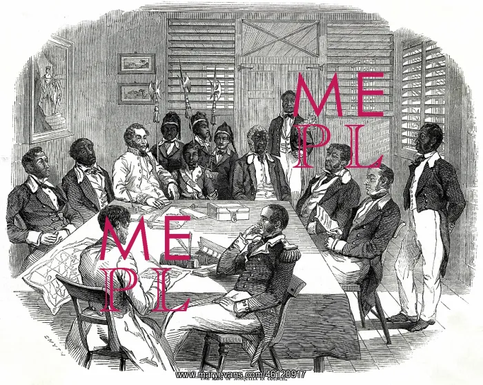 : The King of Mosquitia in Council 1847 : The King of Mosquitia in Council 1847