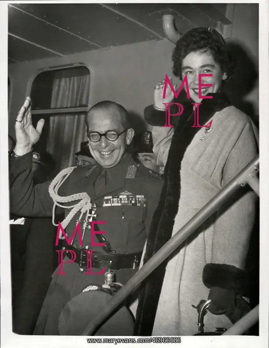 : King Paul and Queen Frederica of Greece : King Paul and Queen Frederica of Greece