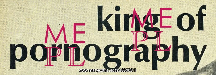 : King of pornography : King of pornography