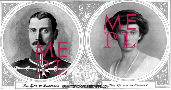 : The King and Queen of Denmark, 1914 : The King and Queen of Denmark, 1914