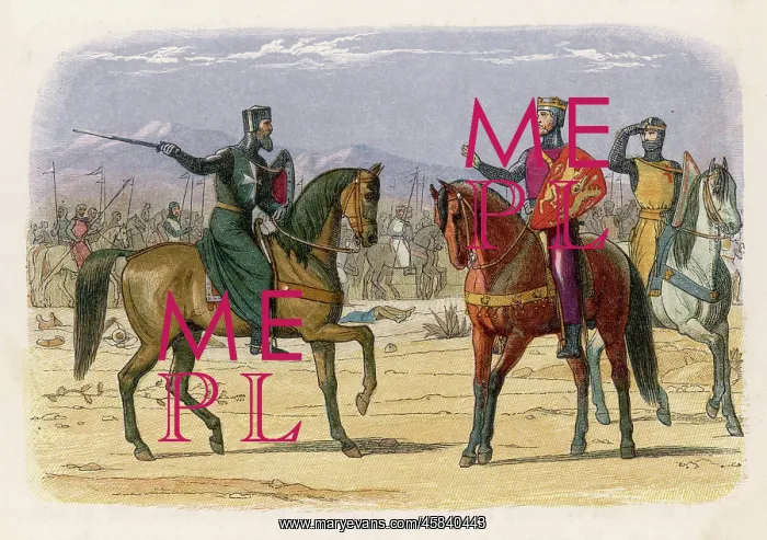 : King Richard I at Acre : King Richard I at Acre