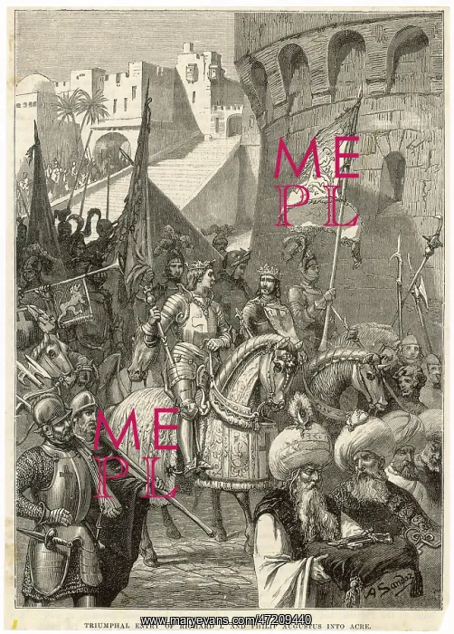 : King Richard I at Acre : King Richard I at Acre
