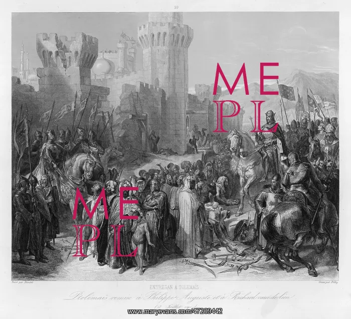 : King Richard I at Acre : King Richard I at Acre