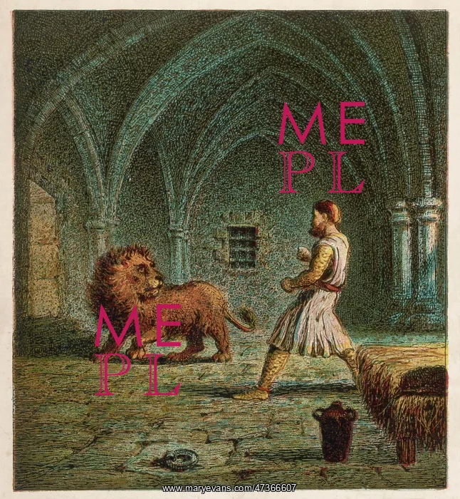 : King Richard I fighting a lion : King Richard I fighting a lion