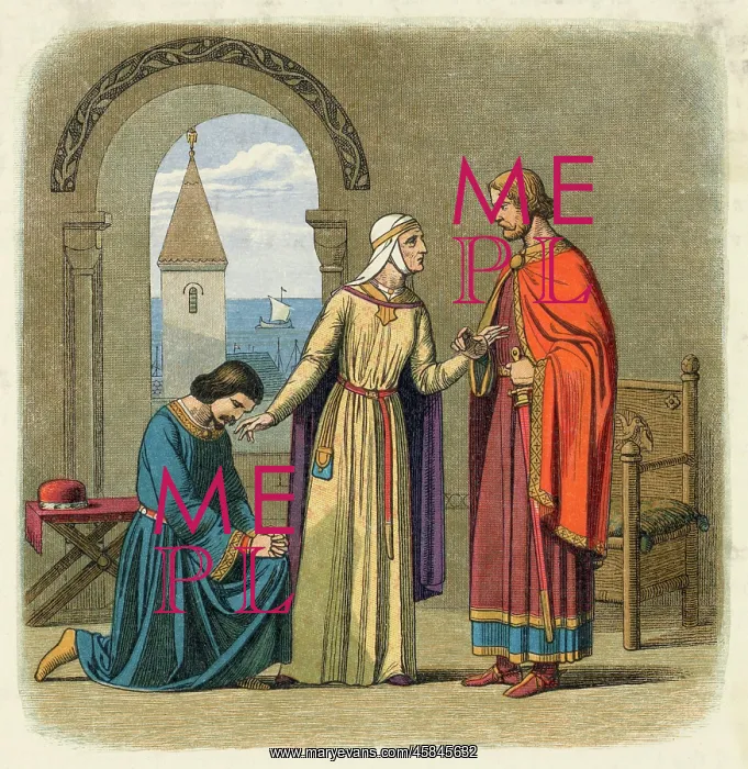  : King Richard I pardons John
