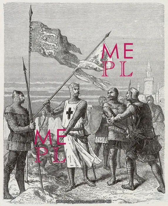: King Richard I as a prisoner : King Richard I as a prisoner