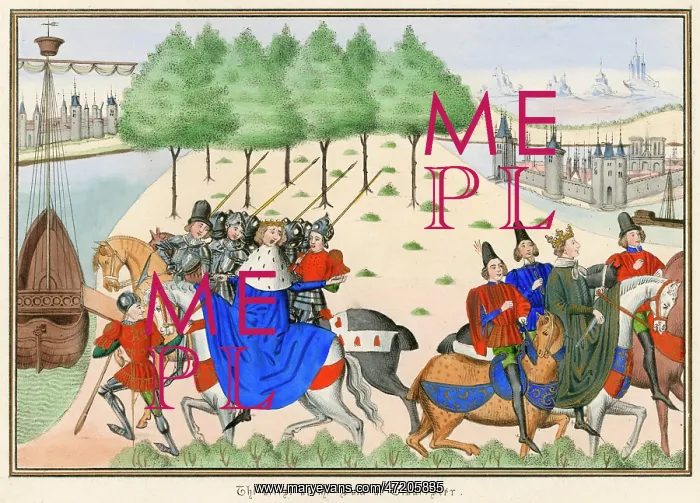 : King Richard II and arrest of Duke of Gloucester : King Richard II and arrest of Duke of Gloucester