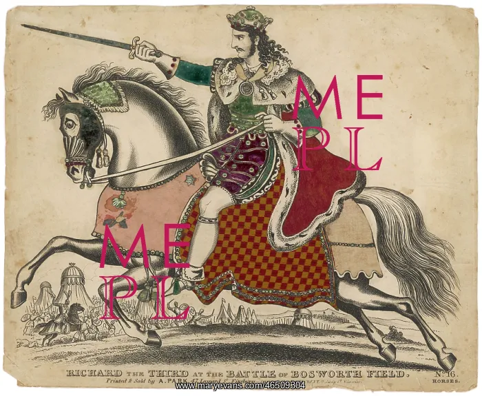 : King Richard III at the Battle of Bosworth : King Richard III at the Battle of Bosworth