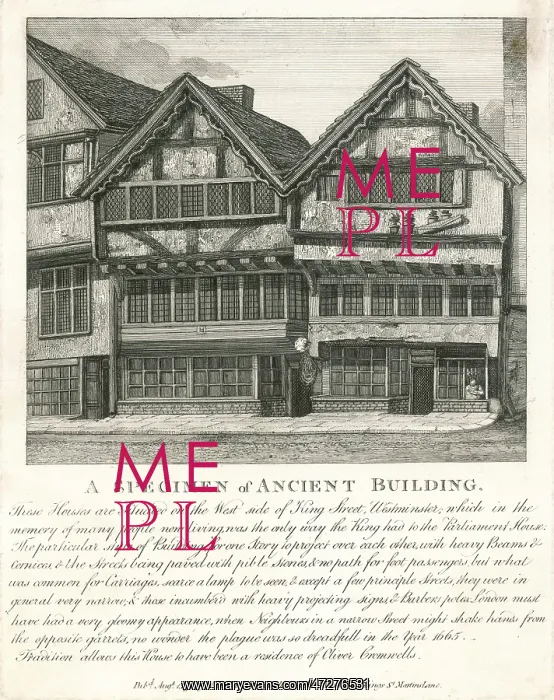 : KING ST. C17TH : KING ST. C17TH