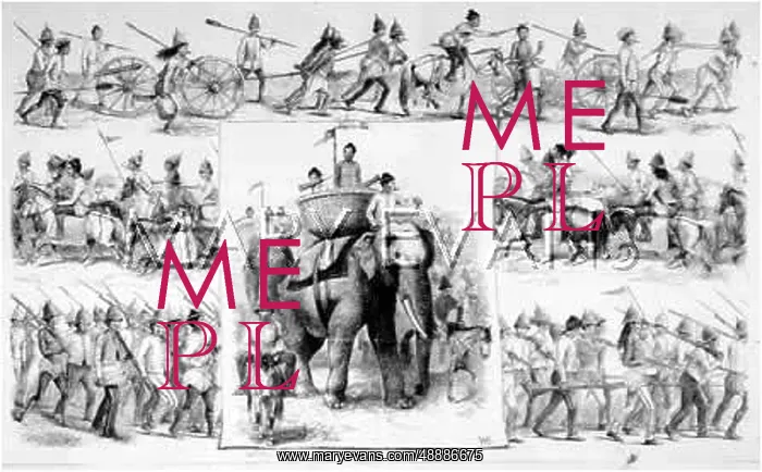 : KING THEEBAW'S ARMY : KING THEEBAW'S ARMY