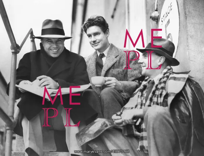 : King Vidor, Robert Donat, and Ralph Richardson : King Vidor, Robert Donat, and Ralph Richardson
