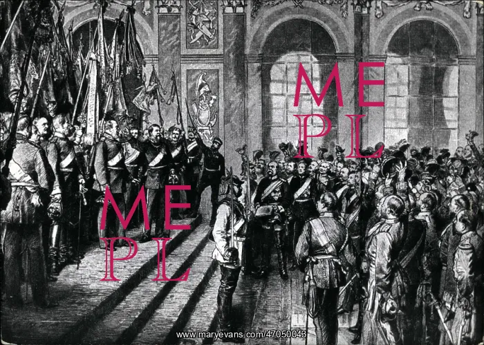 : King Wilhelm I of Prussia at Versailles : King Wilhelm I of Prussia at Versailles