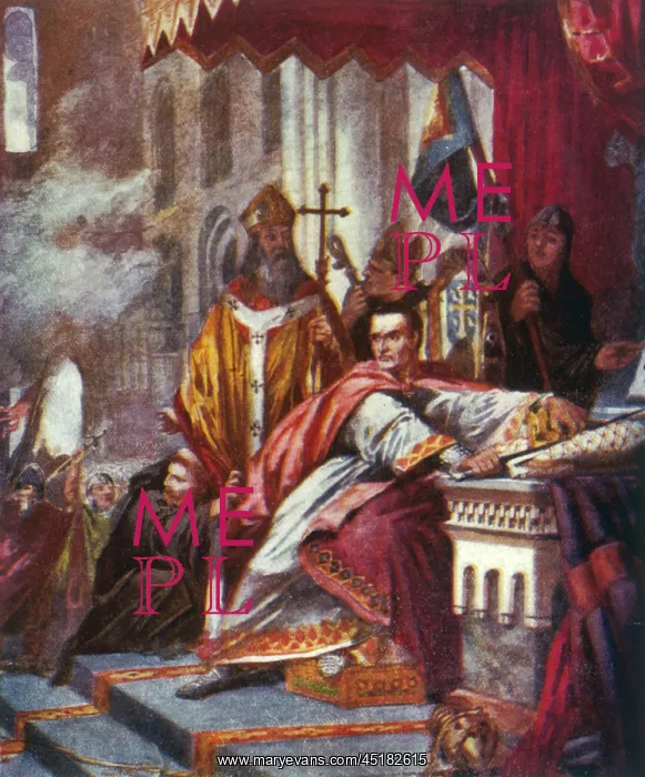 : KING WILLIAM I CROWNED : KING WILLIAM I CROWNED