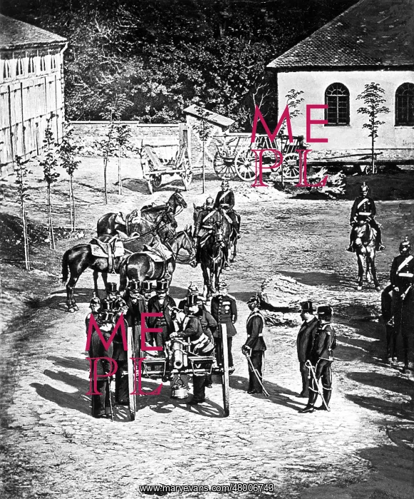  : King William I. and Emperor Napoleon III