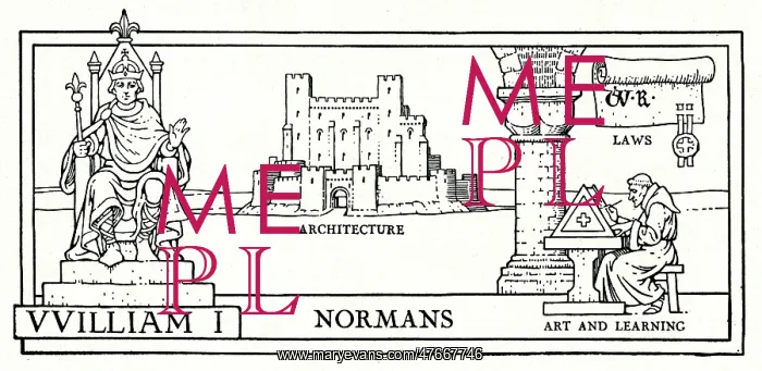 : King William I, Normans, Architecture, Laws, Art, Learning : King William I, Normans, Architecture, Laws, Art, Learning