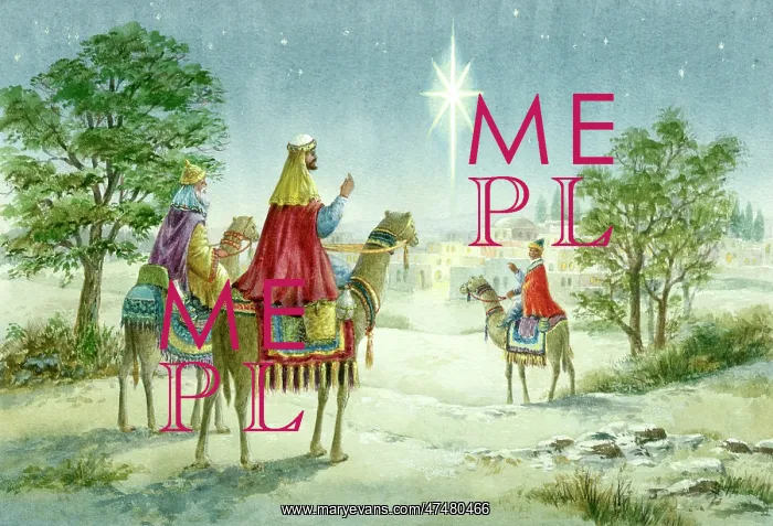  : Three Kings Approaching Bethlehem
