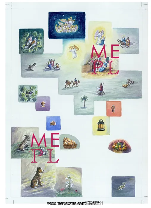 : The Three Kings approaching Bethlehem : The Three Kings approaching Bethlehem