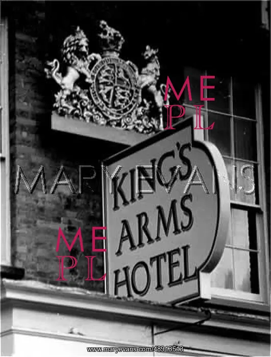 : KING'S ARMS PUB SIGN : KING'S ARMS PUB SIGN
