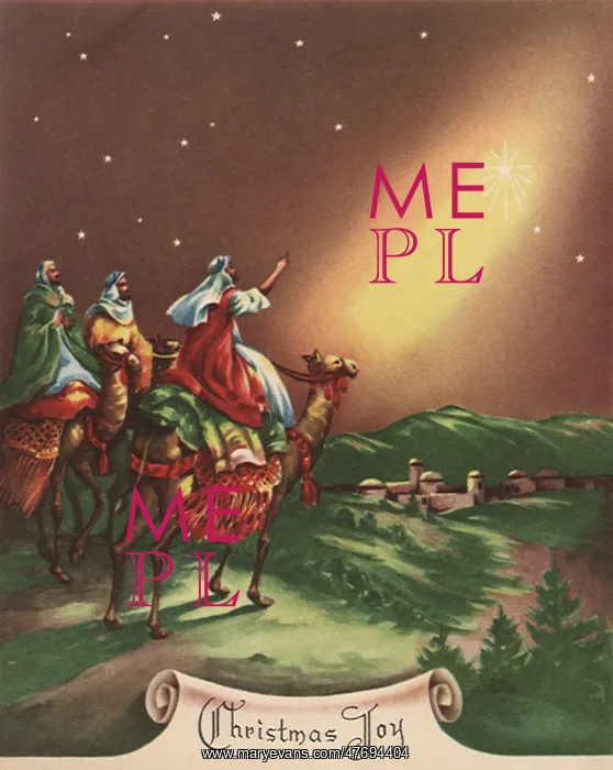 : Three Kings on Camels : Three Kings on Camels
