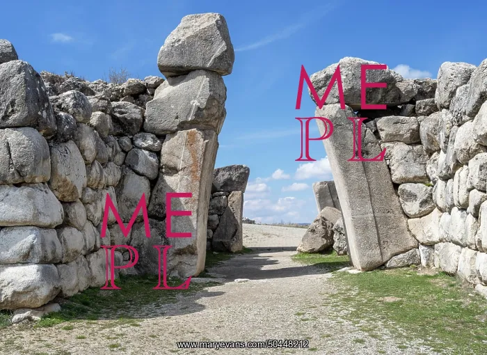 : King's Gate, Hattusa, Anatolia, Turkey : King's Gate, Hattusa, Anatolia, Turkey