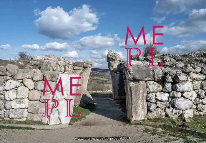 : King's Gate, Hattusa, Anatolia, Turkey : King's Gate, Hattusa, Anatolia, Turkey