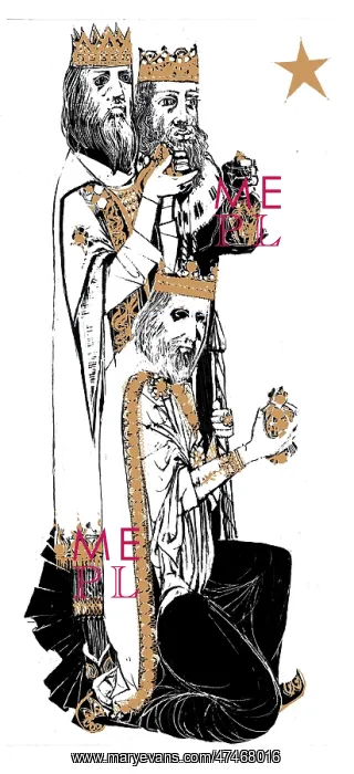  : The Three Kings ? with gifts