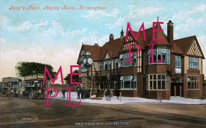 : King's Head, Hagley Road, Birmingham, West Midlands : King's Head, Hagley Road, Birmingham, West Midlands