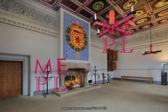 : King's Inner Hall, Stirling Castle, Stirling, Scotland : King's Inner Hall, Stirling Castle, Stirling, Scotland
