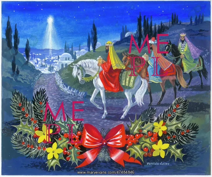  : Three Kings Journeying to Bethlehem