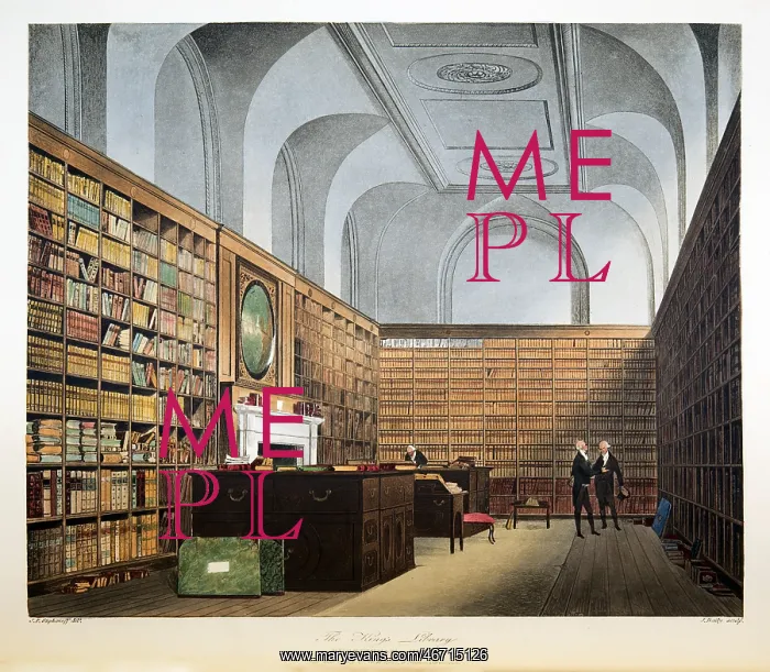 : The King's Library, Buckingham House : The King's Library, Buckingham House