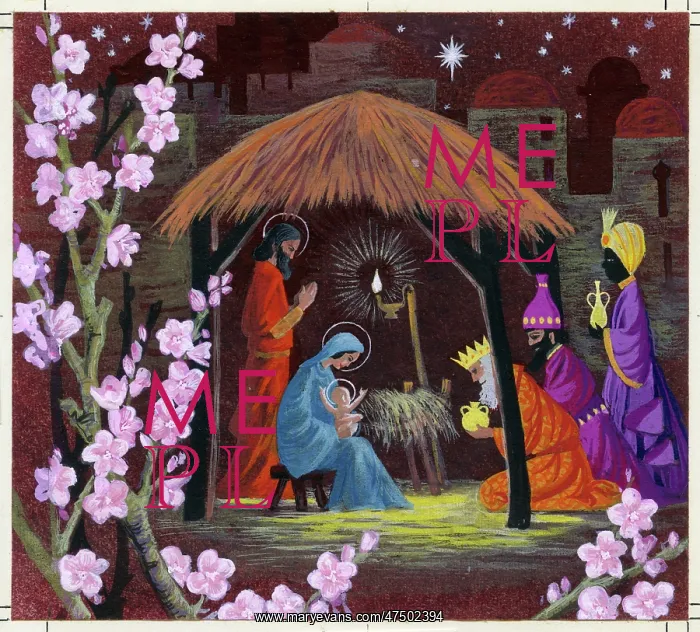: Three Kings Offering Gifts : Three Kings Offering Gifts