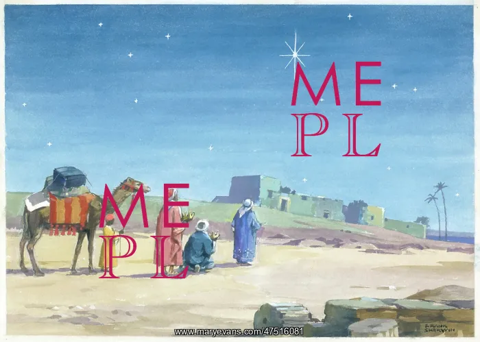: Three Kings and Star over Bethlehem : Three Kings and Star over Bethlehem