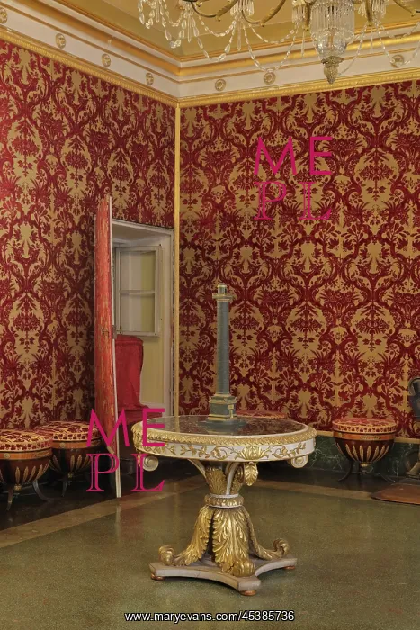 : King's Study, Villa La Petraia, Florence, Tuscany, Italy : King's Study, Villa La Petraia, Florence, Tuscany, Italy