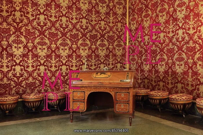  : King's Study, Villa La Petraia, Florence, Tuscany, Italy