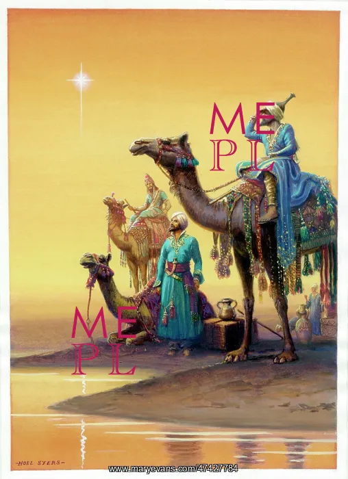  : Three Kings travelling to Bethlehem