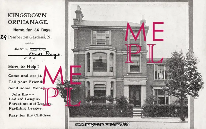 : Kingsdown Orphanage, London : Kingsdown Orphanage, London