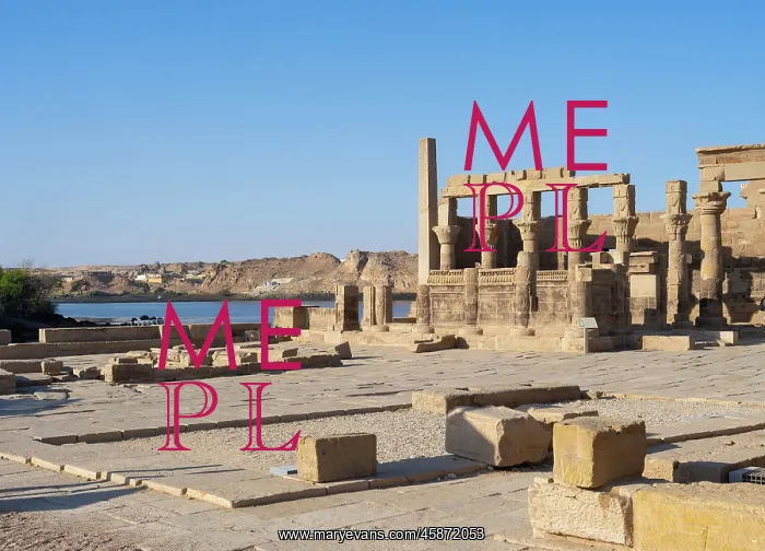 : Kiosk of Nectanebo I, Philae Temple Complex : Kiosk of Nectanebo I, Philae Temple Complex